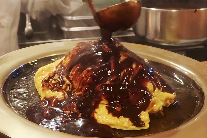 Japon Omurice ve Dömi Glas Sos