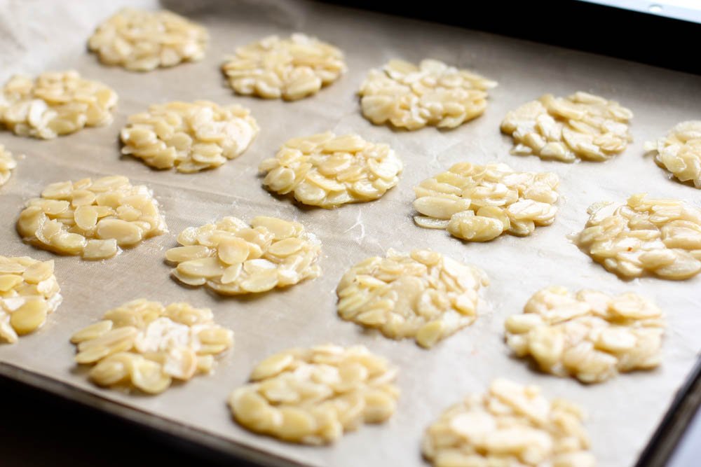 Almond Tuile Recipe: Thin Almond Crisps 3 Almond Tuile Recipe