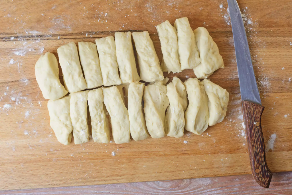 Mini Burger Bread Recipe - Making equal pieces means cooking each one equally