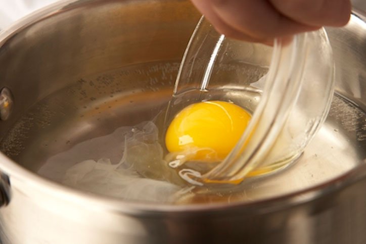 Eggs Benedict Recipe - Poaching Eggs