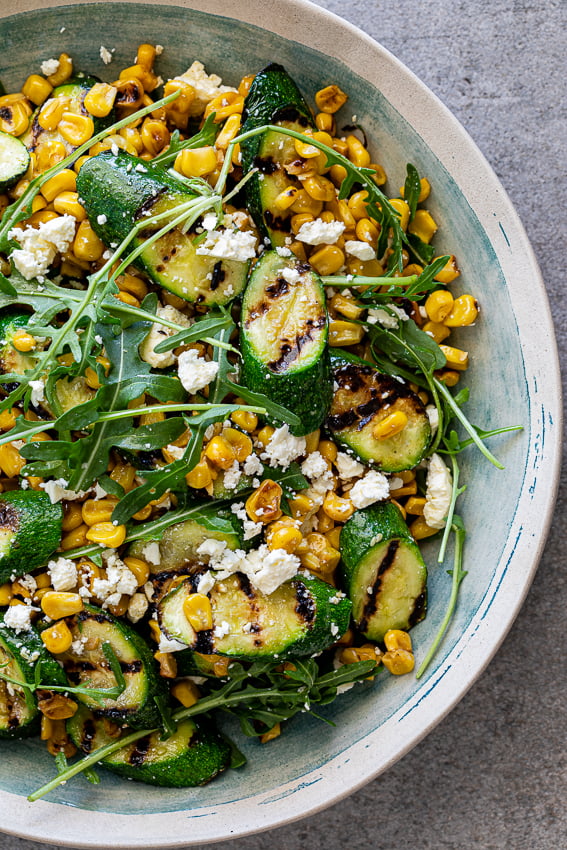 Grilled Zucchini Salad Recipe: Refreshing Flavor 2 Grilled Zucchini Salad Recipe -