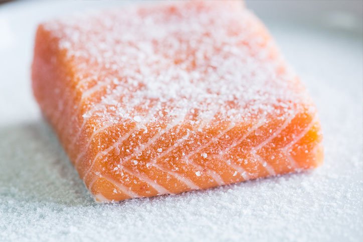 Parmesan Salmon Recipe - Dry Brine on Salmon